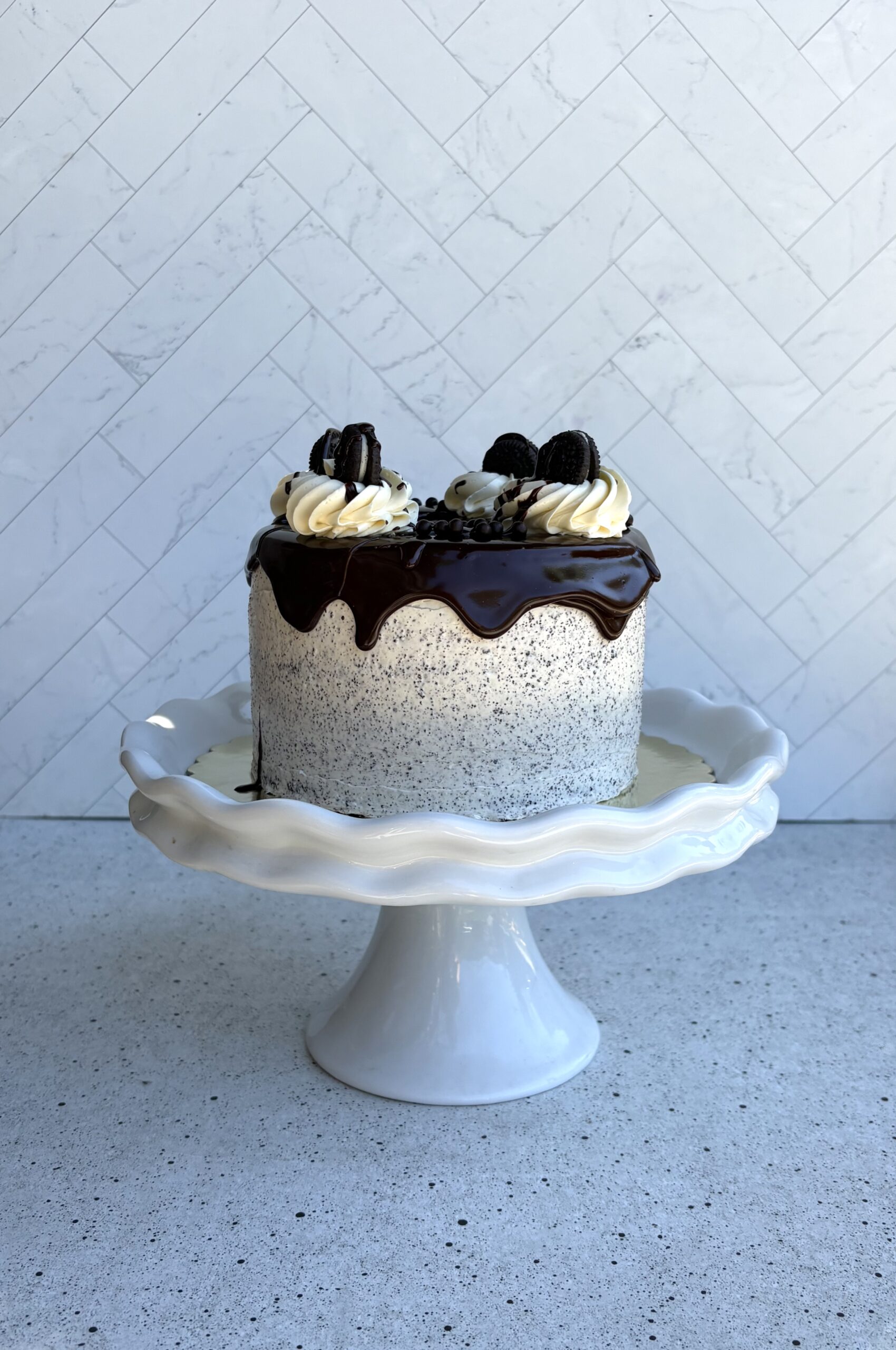 Cookies and cream cake